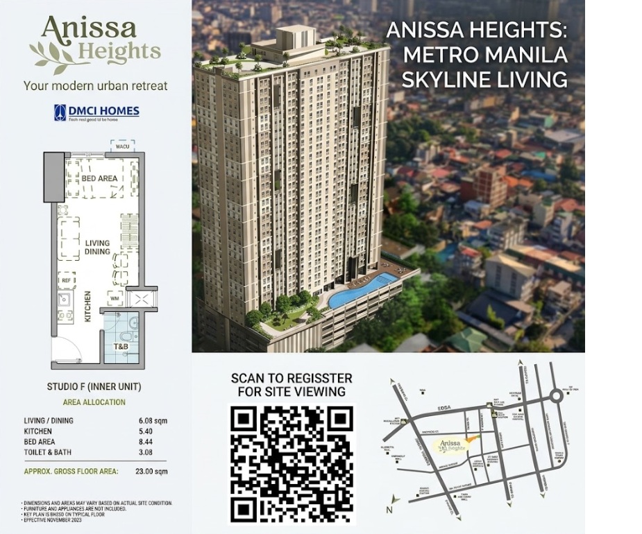🏢 YOUR MODERN URBAN RETREAT: ANISSA HEIGHTS BY DMCI HOMES 🏢