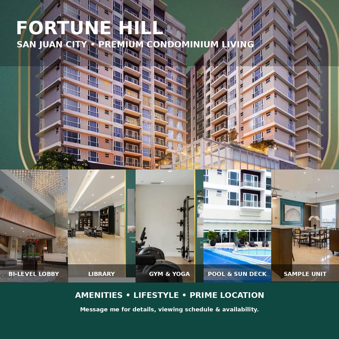 3 Bedroom Condo In San Juan City